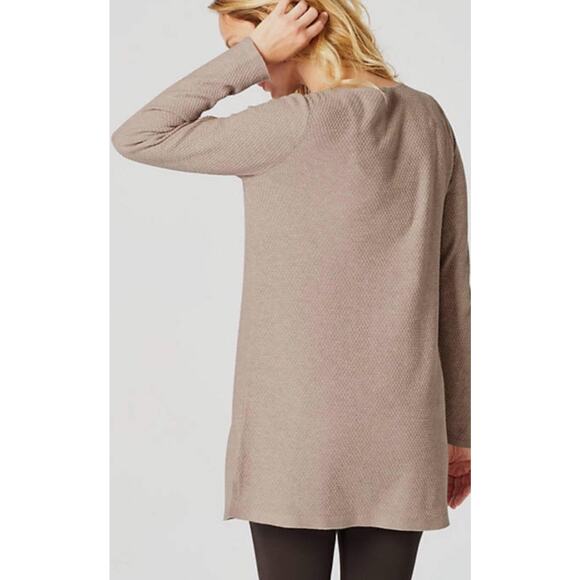 J. Jill Andrea Beige Andre Tunic Sweater Womens Size Large (1539) - Picture 2 of 8